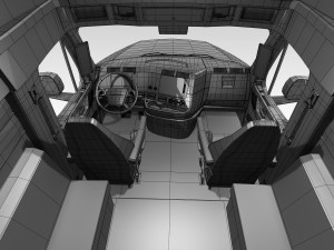 freightliner inspiration 3D मॉडल