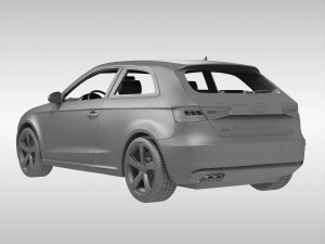 audi a3 2013 Modelo 3D