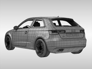 audi a3 2013 Modelo 3D