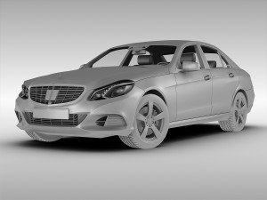 mercedes benz e class 2014 Model 3D