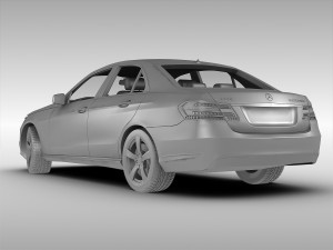 mercedes benz e class 2014 Model 3D