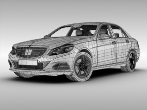 mercedes benz e class 2014 Model 3D
