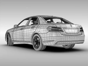 mercedes benz e class 2014 3D Model