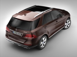 mercedes benz gle class 2016 3D Model