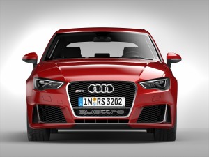 audi rs3 sportback 2016 3D 모델