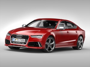 audi rs7 sportback 2015 3D Model