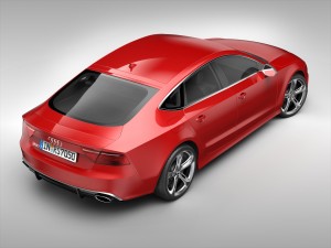 audi rs7 sportback 2015 Modelo 3D