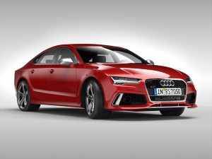 audi rs7 sportback 2015 Modelo 3D