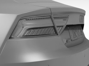 audi rs7 sportback 2015 Modelo 3D