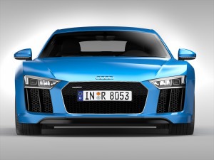 audi r8 v10 coupe 2016 3D Model