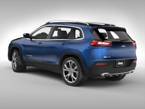 jeep cherokee 2014 3D मॉडल