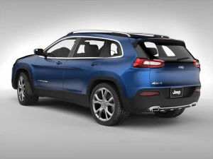 jeep cherokee 2014 3D Model