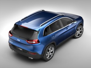 jeep cherokee 2014 3D मॉडल
