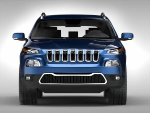 jeep cherokee 2014 3D Model