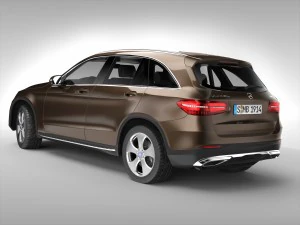 mercedes benz glc class 2016 3D Model