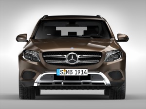 mercedes benz glc class 2016 3D मॉडल