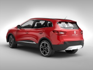 renault kadjar 2016 3D Model