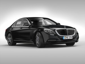 mercedes benz s class 2014 3D-Modell
