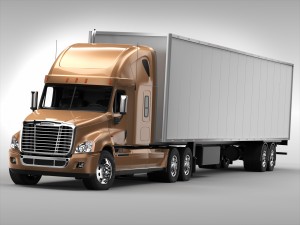 freightliner cascadia 3D Model