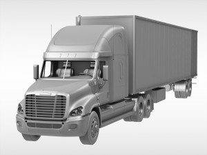 freightliner cascadia Modèle 3D