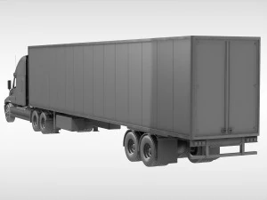 freightliner cascadia 3D Model