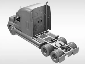 freightliner cascadia 3D Model