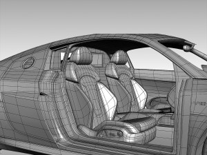 audi r8 v10 coupe 2013 3D Model