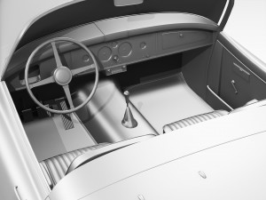 jaguar xk150 1957 - 1961 Modèle 3D
