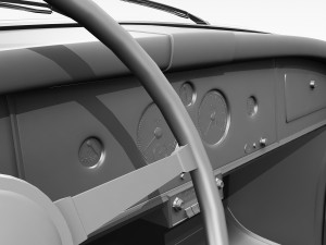 jaguar xk150 1957 - 1961 Modèle 3D