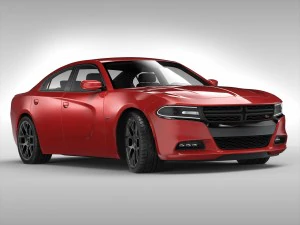 dodge charger 2015 3D Model