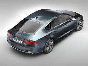 audi a7 sportback 2015 3D 模型