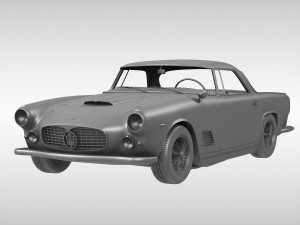 maserati 3500 gt 1957 - 1964 3D Model