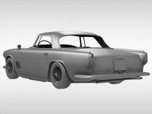 maserati 3500 gt 1957 - 1964 3D Model