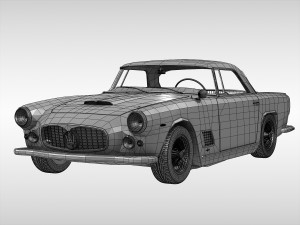 maserati 3500 gt 1957 - 1964 3D Model
