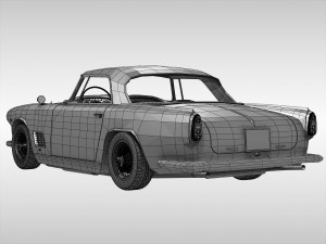 maserati 3500 gt 1957 - 1964 3D Model