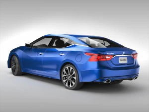nissan maxima 2016 3D Model