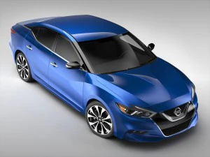 nissan maxima 2016 3D Model