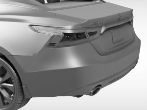 nissan maxima 2016 Model 3D
