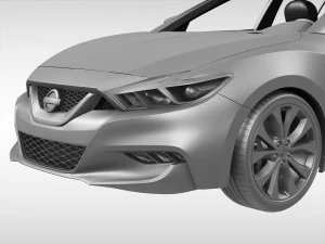 nissan maxima 2016 3D Model