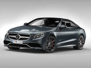 mercedes benz s63 amg coupe 2015 Modello 3D