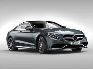 mercedes benz s63 amg coupe 2015 3D Model