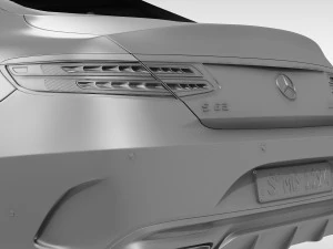 mercedes benz s63 amg coupe 2015 3D Model