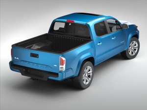 toyota tacoma 2016 3Dモデル