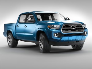 toyota tacoma 2016 3Dモデル