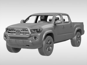 toyota tacoma 2016 3Dモデル