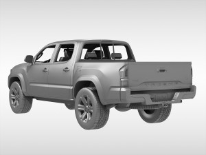 toyota tacoma 2016 3Dモデル