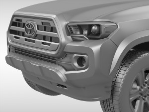 toyota tacoma 2016 3Dモデル