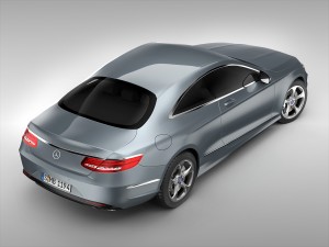 mercedes benz s class coupe 2015 3Dモデル