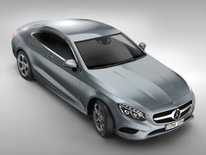 mercedes benz s class coupe 2015 3D Model
