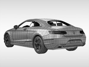 mercedes benz s class coupe 2015 3Dモデル